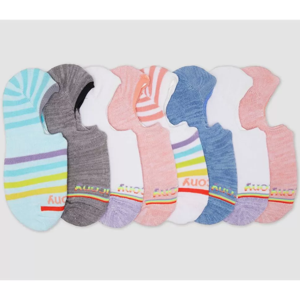 Accessories*Saucony Accessories Cushioned Invisible Liner 8-Pack