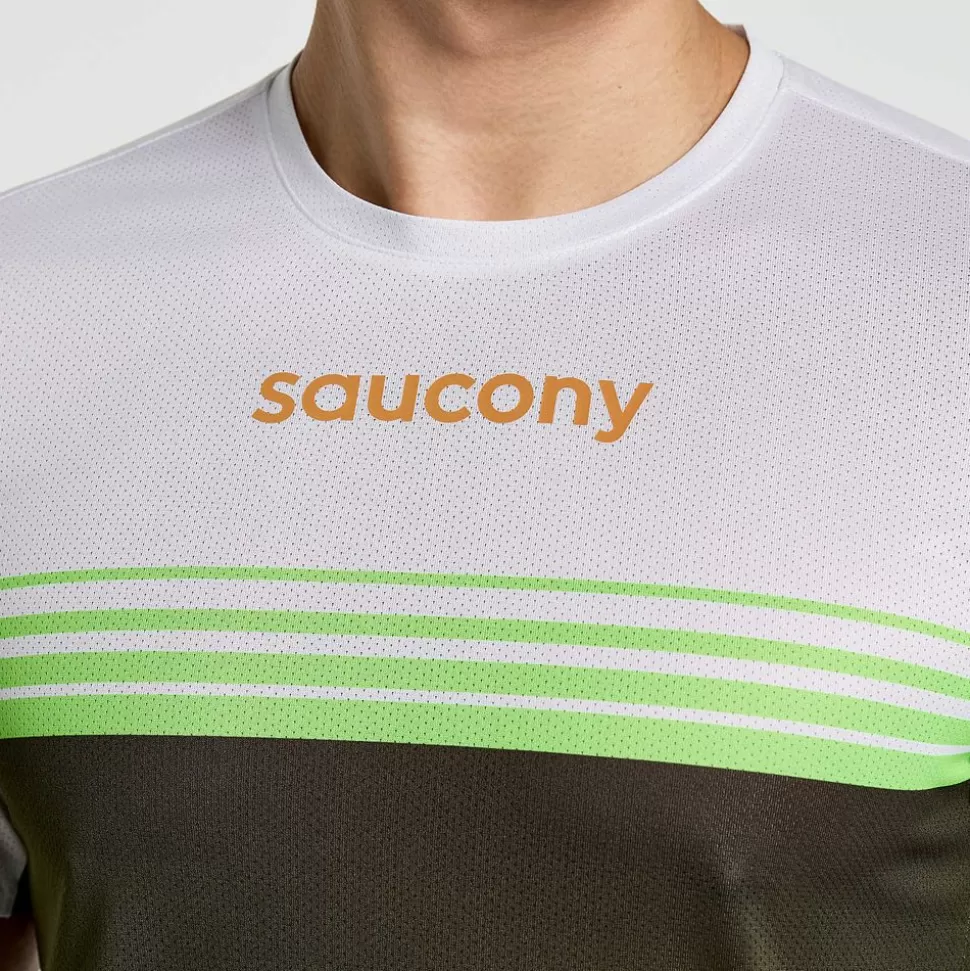 Tops*Saucony Tops Men'S Elite Short Sleeve