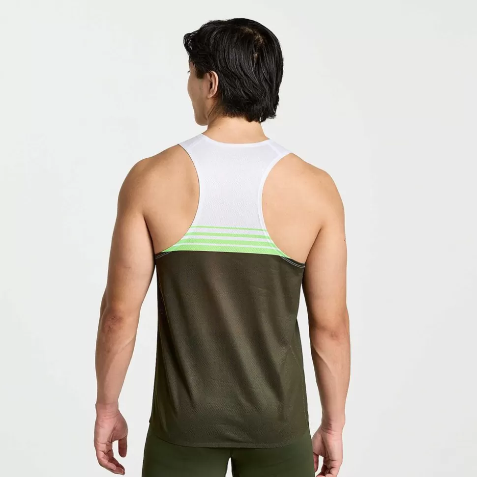 Tops*Saucony Tops Men'S Elite Singlet