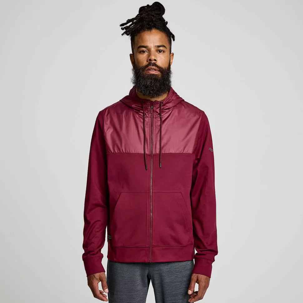 Jackets*Saucony Jackets Men'S Solstice Zip Hoody