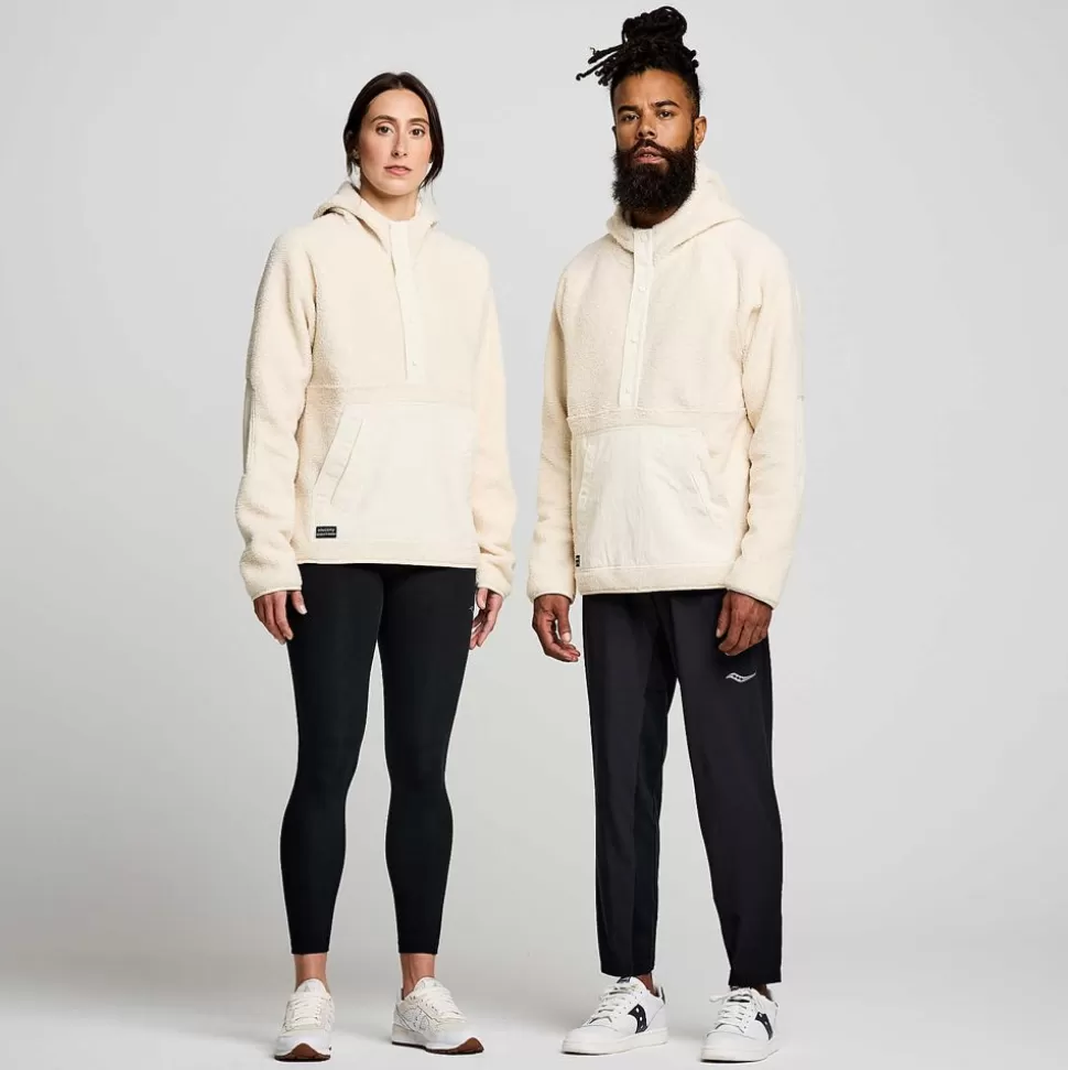 Tops*Saucony Tops Recovery Sherpa Pullover