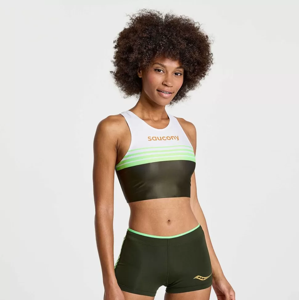 Tops*Saucony Tops Women'S Elite Crop Top