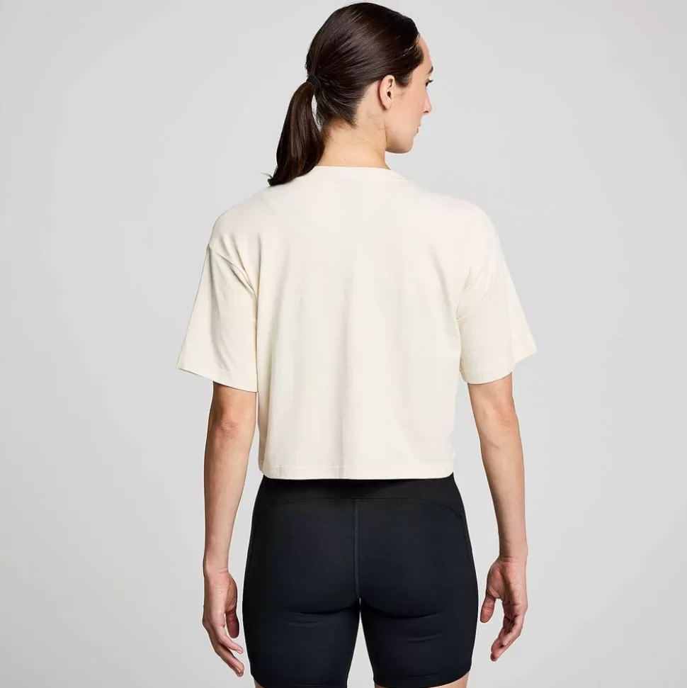 Tops*Saucony Tops Women'S Recovery Boxy Tee