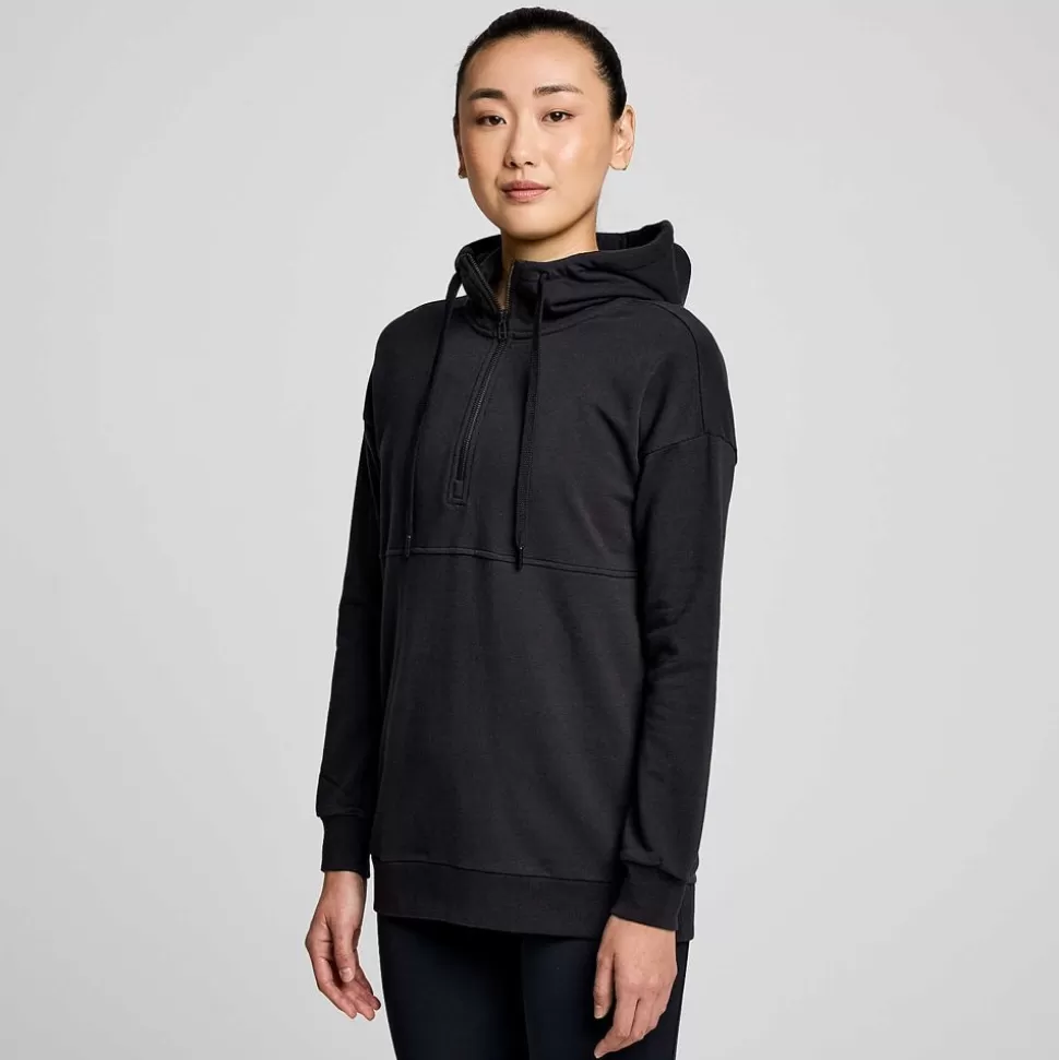 Tops*Saucony Tops Women'S Recovery Zip Tunic